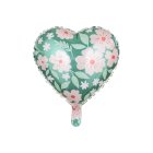 Blomster Hjerte Folieballon