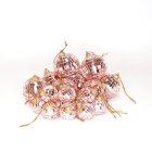 Diskokugler Rosaguld 3-5 cm