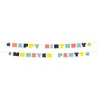 Monster Bash Happy Birthday Guirlande