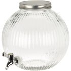 Rillet Glas Drikkedispenser
