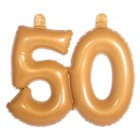Oppusteligt 50-Tal Guld