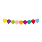 Ballon Papirguirlande Multifarvet