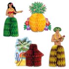 Luau Borddekorationer