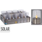 Solcellelys Transparent