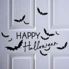 Flagermus Halloween Klistermærker