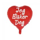 Hjerte Jeg Elsker Dig Folieballon