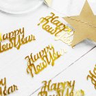 Happy New Year Konfetti Guld