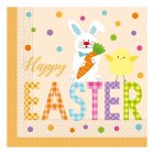 Happy Easter Servietter