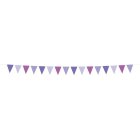 Posh Purple Vimpelguirlande