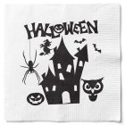 Halloween Servietter Hjemsøgt Hus