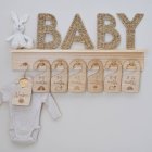 Baby Bøjle Skilte Træ
