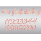 Guirlande Fødselsdag DIY Pink