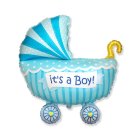 It’s a Boy Barnevogn Folieballon Blå