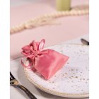 Satin Stofposer Fuchsia