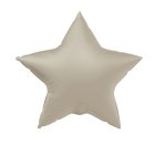 Stjerne Folieballon Creamy Latte