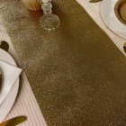 Glitter Premium Bordløber Guld