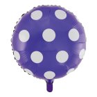 Prikket Folieballon Lilla