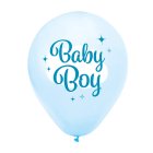 Baby Boy Latexballoner Lyseblå