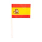 Spanien Flag På Pinde