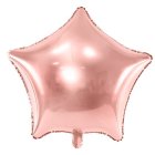 Stor Stjerne Folieballon Rosaguld