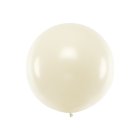 Stor Rund Ballon Metallisk Perle