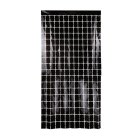 Firkantet Backdrop Sort