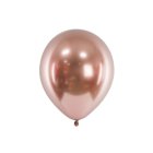 Metalliske Latexballoner Rosaguld