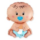 Baby Folieballon Blå
