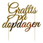 Grattis På Dopdagen Kagetopper