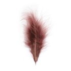 Dekorationsfjer Chokolade 10-15 cm