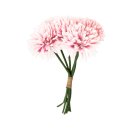 Kunstig Dahlia Buket Lyserød