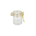 Patentglas Opbevaringsglas Klar/Guld
