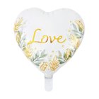 Hjerteformet Love Folieballon