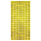Firkantet Backdrop Metallisk Guld