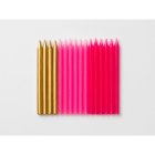 Kagelys Pink/Guld