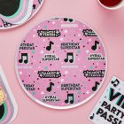 Musical Party Paptallerkener
