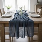 Gaze Bordløber Denimblå
