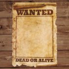 Wanted Plakat