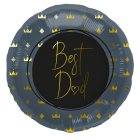 Best Dad Folieballon Mørkeblå