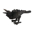 Ravn Skulptur Sort