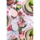 Floral Rose Guirlande Lyserød