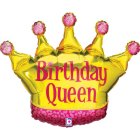 Birthday Queen Krone Folieballon
