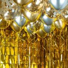 Glamour Ballonloft Guld/Sølv