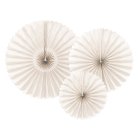 Dekorative Vifter Beige