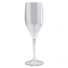 Premium Plastik Champagneglas