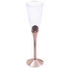 Flute Skrå Champagneglas Rosaguld
