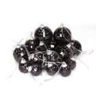 Diskokugler Sort 3-5 cm