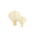 Varmluftballon Honeycombs Beige