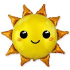Sol Folieballon Gul