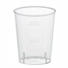 Plastik Snapsglas